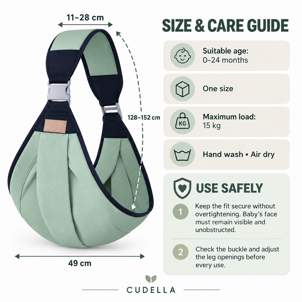 Cudella™ Baby Carrier